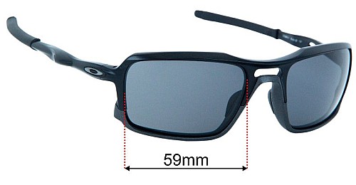 Oakley Triggerman OO9266 59mm Replacement Lenses